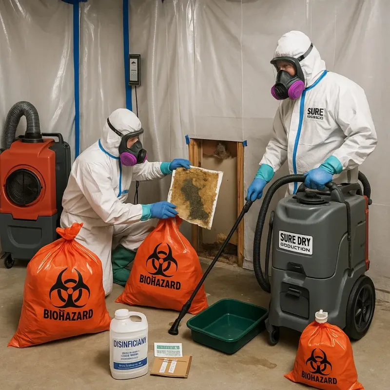 Contaminated Water Handling Protocols process in La Puente, CA